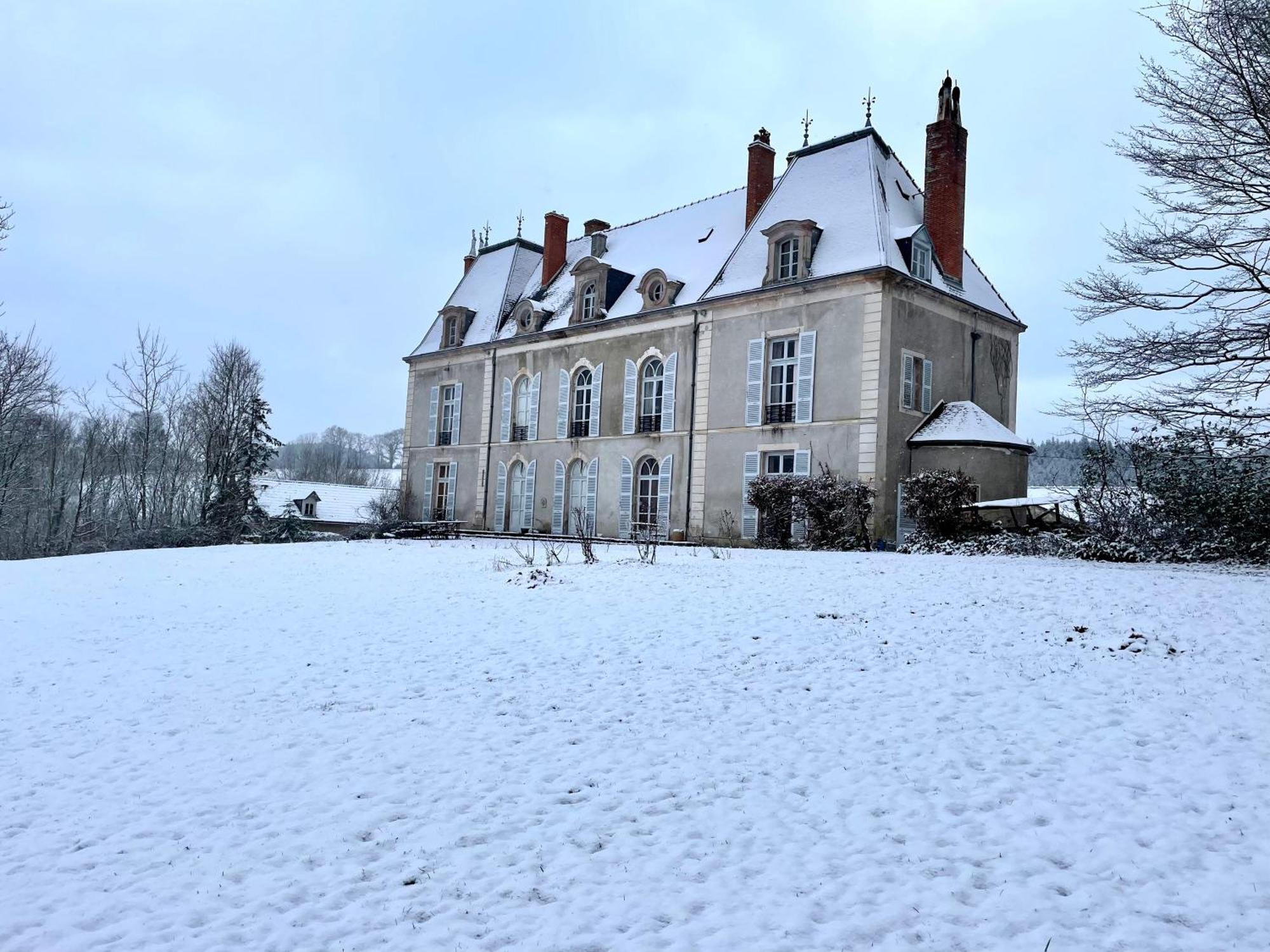 Chateau De Vaux Morvan Etang-sur-Arroux Exterior photo