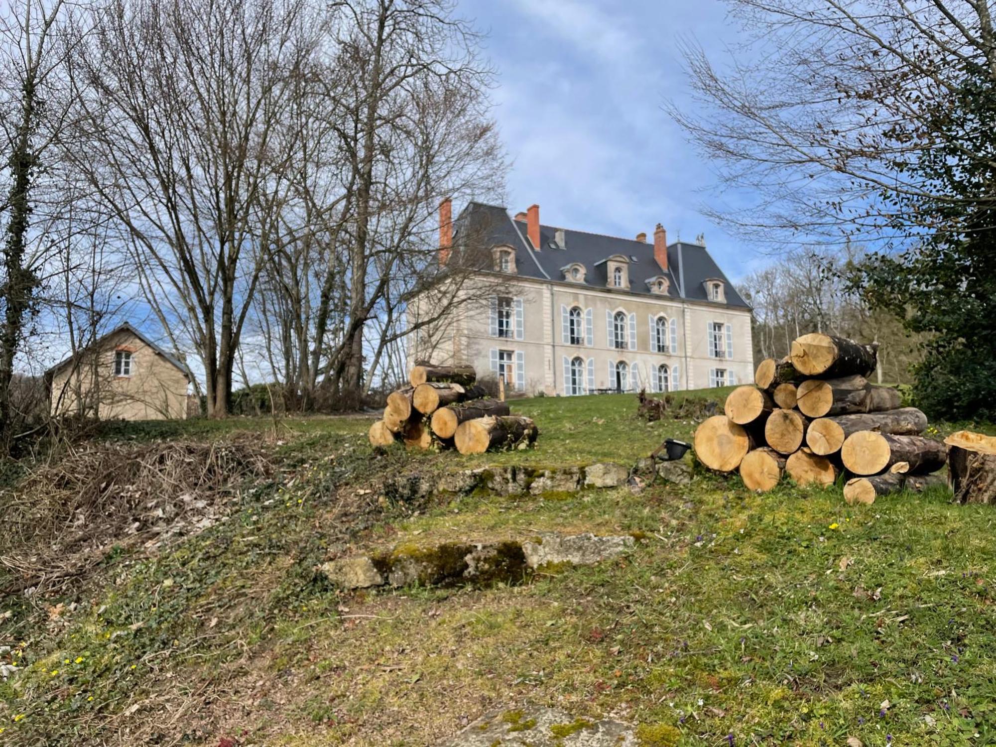 Chateau De Vaux Morvan Etang-sur-Arroux Exterior photo